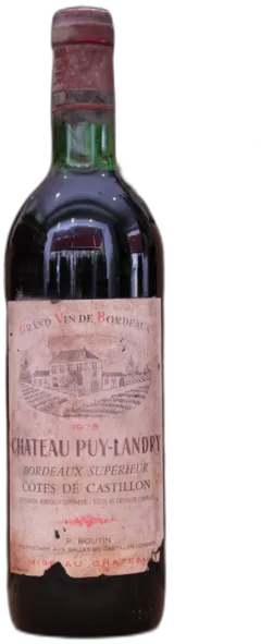photo du vin Chateau Puy Landry