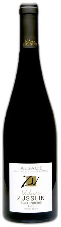 capture du vin Pinot Noir Bollenberg Cuvée Luft