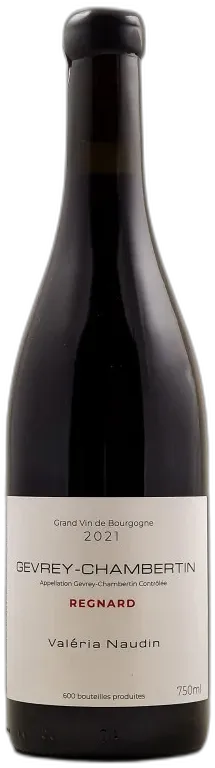 image du vin Valeria Naudin Gevrey Chambertin "Regnard" 2021