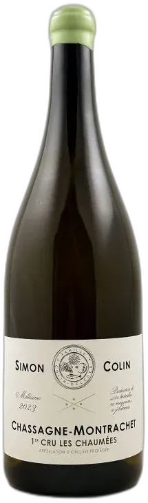 image du vin Simon Colin Chassagne Montrachet 1er Cru "les Chaumées