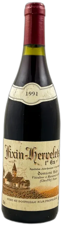 photo du vin Bart Fixin 1er Cru "les Hervelets