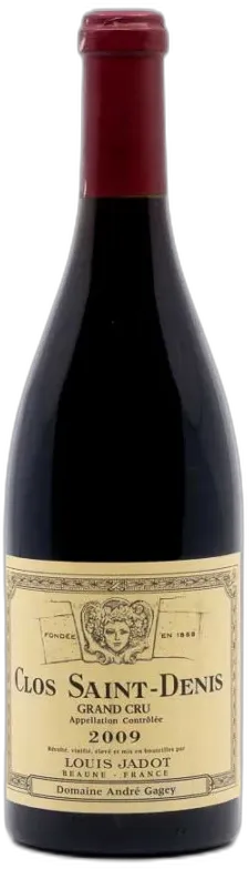 capture du vin Jadot Louis Clos Saint Denis Grand Cru
