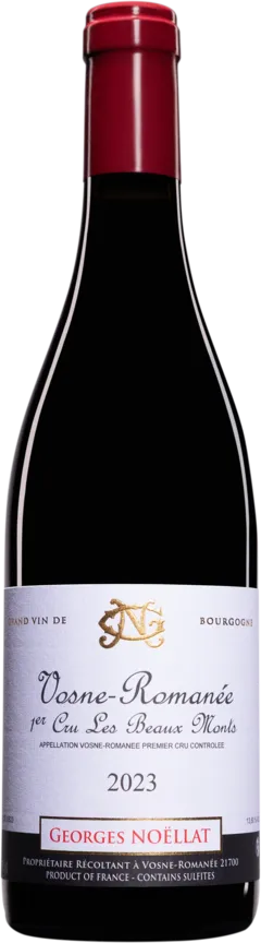 photo du vin Domaine Georges Noëllat Vosne-Romanée 1er Cru Les Beaux Monts Rouge 2023