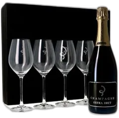 illustration du vin Billecart-Salmon, Extra Brut, Quatre Flûtes