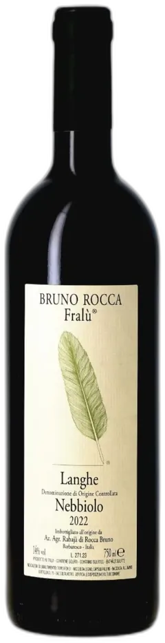 photo du vin Bruno Rocca Nebbiolo Fralù