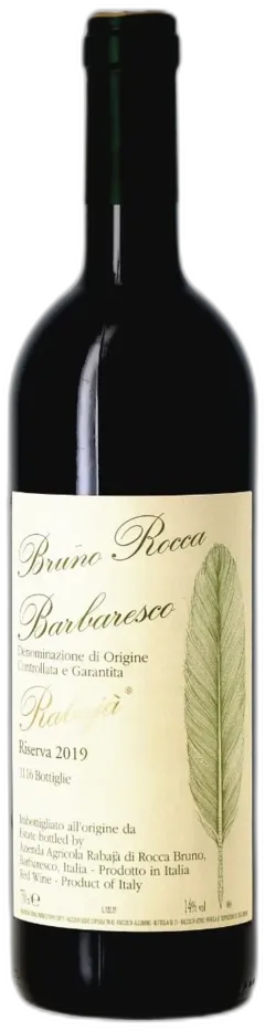 illustration du vin Bruno Rocca Riserva Rabajà