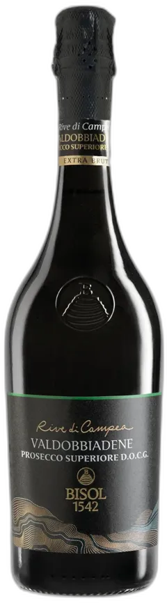 photo du vin Valdobbiadene Prosecco Superiore Docg Extra Brut Rive di Campea Bisol 1542