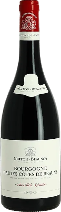 photo du vin Hautes Côtes de Beaune Aux Meix Genets 2023 Nuiton