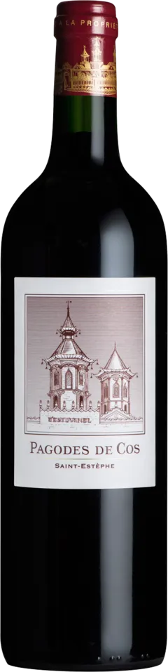 vue du vin Les Pagodes de Cos