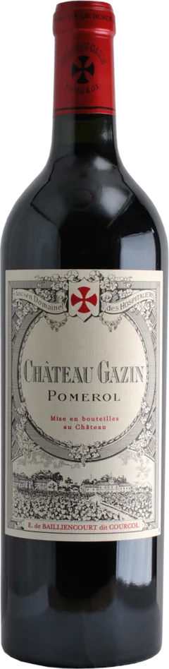 image du vin Château Gazin Pomerol Grand Vin de Bordeaux