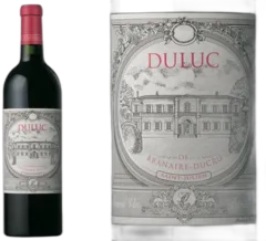 photo du vin Duluc de Branaire-Ducru