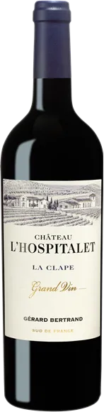 illustration du vin la Clape Château l’Hospitalet Grand Vin Rouge