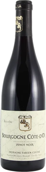 photo du vin Bourgogne Côte-d’or Pinot Noir Rouge