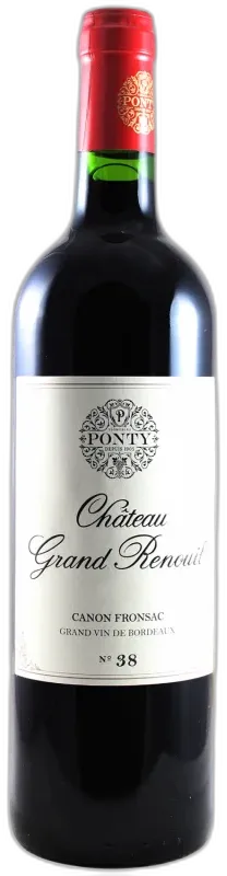 photo du vin Château Grand Renouil Rouge 2020