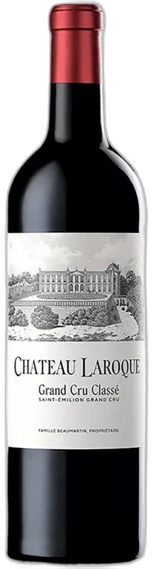 vue du vin Château Laroque Saint-Emilion Grand Cru Rouge 2015