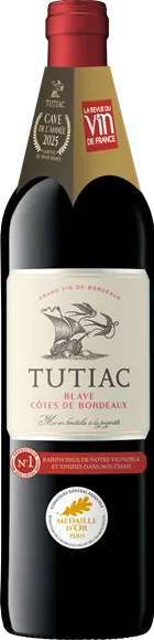 vue du vin Tutiac Côtes de Bordeaux Blaye Rouge