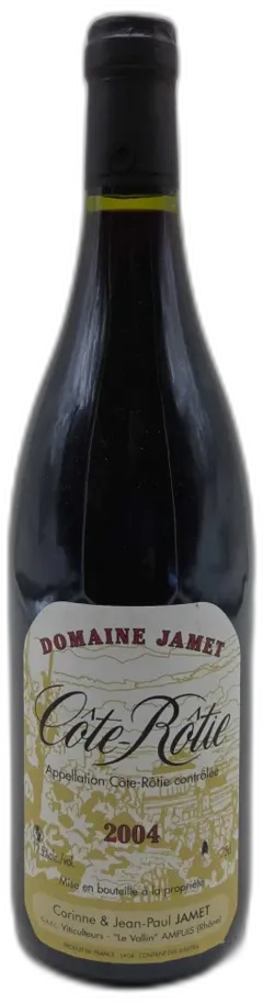 capture du vin Côte Rotie Domaine Jamet 2004