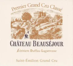 photos du vin Château Beausejour Duffau Lagarrosse 1993 Magnum
