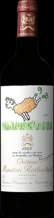 photos du vin Château Mouton Rothschild 1999