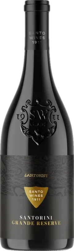 vue du vin Santo Wines Santorini Grande Reserve 2022