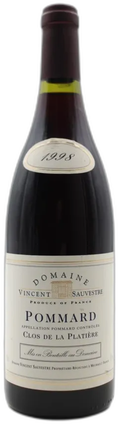 capture du vin Pommard "Clos de la Platière" 1998 Domaine Vincent Sauvestre