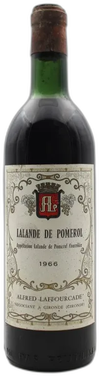 photo du vin Lalande de Pomerol 1966