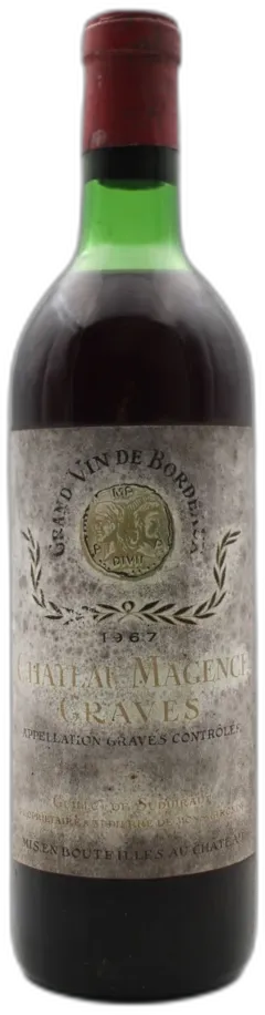 image du vin Château Magence 1967
