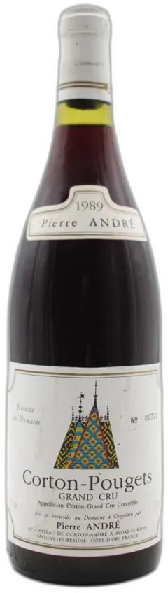 photos du vin Corton-Pougets 1989 Pierre André
