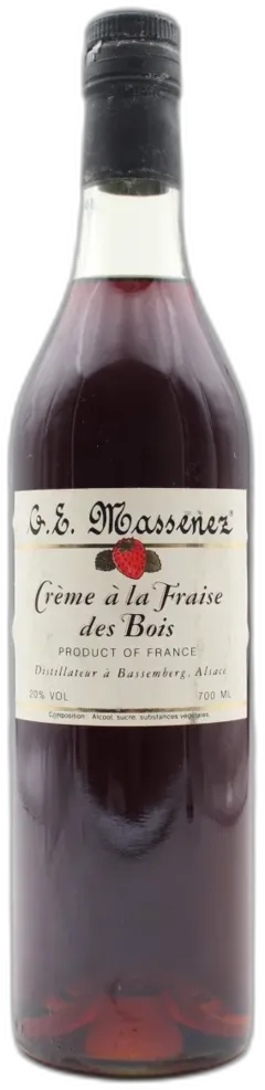 photo du vin Crème à la Fraise des Bois Massenez