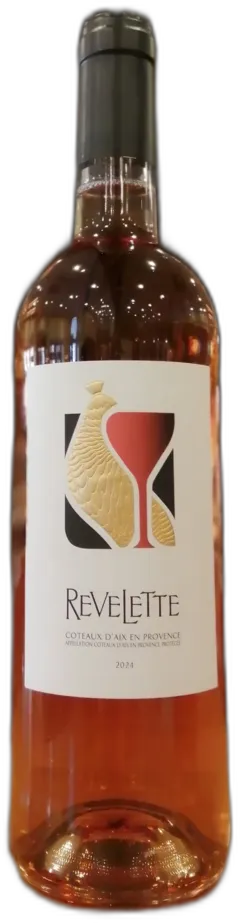 illustration du vin Revelette Coteau d'Aix en Provence Rosé