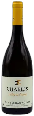 vue du vin Chablis Bas de Chapelo