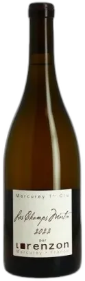 vue du vin Mercurey Blanc Lorenzon 1er Cru Champs Martin