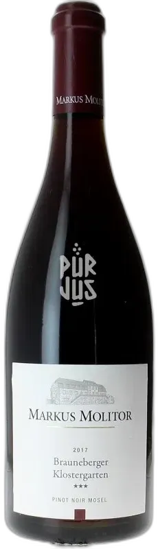 image du vin Pinot Noir Brauneberger Klostergarten 2017