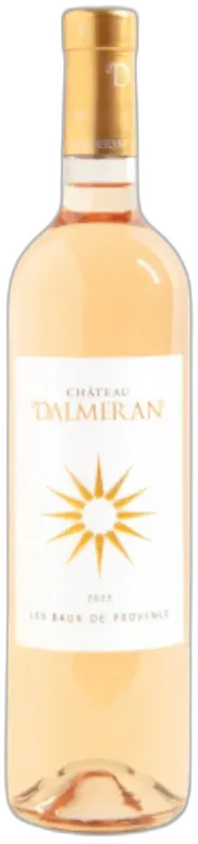 image du vin Domaine Dalméran Château Baux de Provence Aop 2023 Rosé