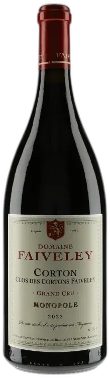 illustration du vin Corton Grand Cru Clos des Cortons Faiveley Monopole