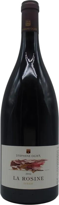 aperçu du vin Magnum Collines Rhodaniennes la Rosine Syrah