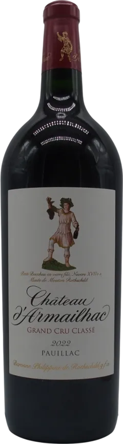 vue du vin Magnum Château d’Armailhac