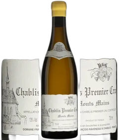 illustration du vin Chablis Monts Mains 1er Cru