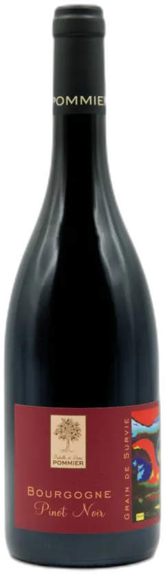 photo du vin Isabelle & Denis Pommier Aoc Bourgogne Pinot Noir "Grain de Survie" 2022