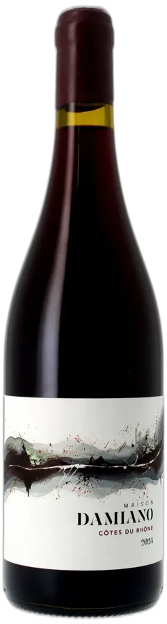 image du vin Maison Damiano Côtes du Rhône Aop Côtes-du-Rhône Rouge 2023
