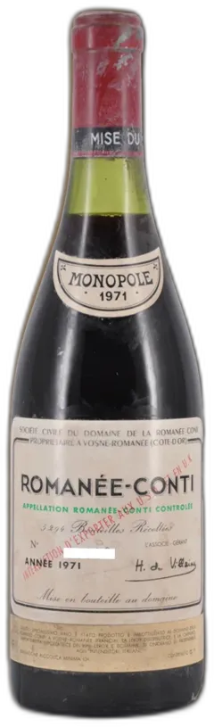 photo Romanée-Conti Grand Cru