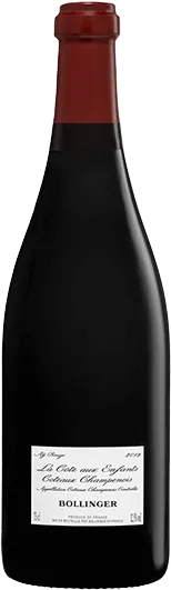 photo Champagne Bollinger la Côte Aux Enfants 2019