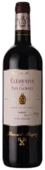 vue du vin Clémentin de Pape Clément Pessac-Léognan Rouge 2018