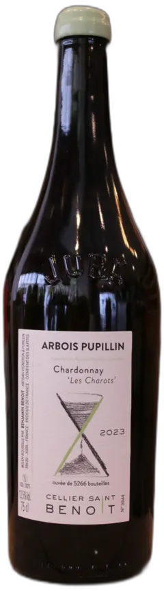 photo du vin Arbois Pupillin Chardonnay "les Charots" 2023 Cellier Saint Benoit