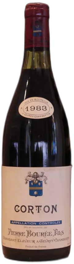 image du vin Corton Grand Cru Rouge 1983 Pierre Bourre