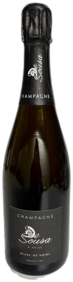 vue du vin Champagne Grand Cru Blanc de Noirs 2018 Edition Limitée Maison de Sousa