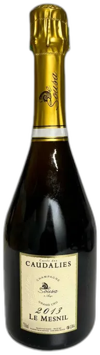 photo Champagne Cuvée des Caudalies le Mesnil Grand Cru Extra Brut