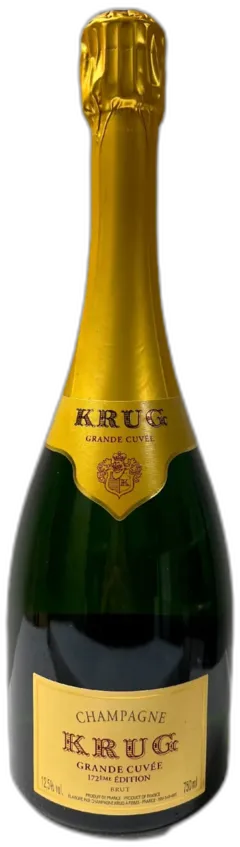 photos du vin Champagne Krug Grande Cuvée Édition 172