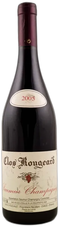 photo du vin Clos Rougeard Saumur Champigny 2005