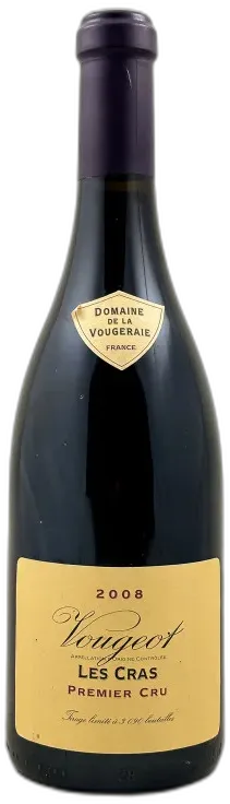 photos du vin la Vougeraie Vougeot 1er Cru 